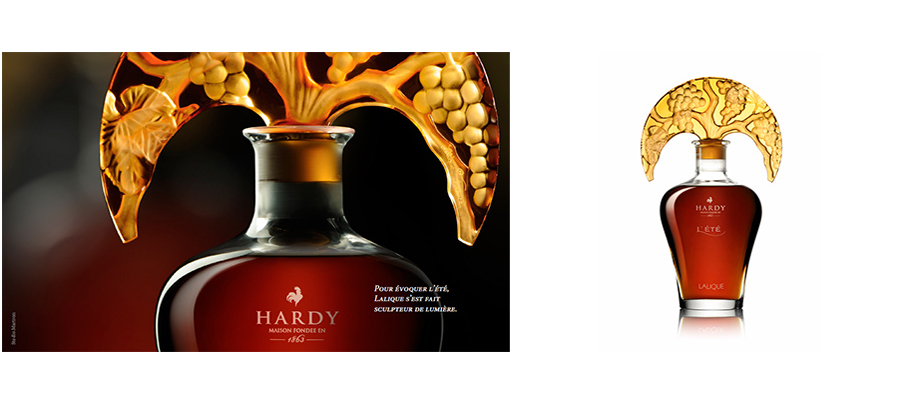 Hardy et Lalique : La carafe « L’été »