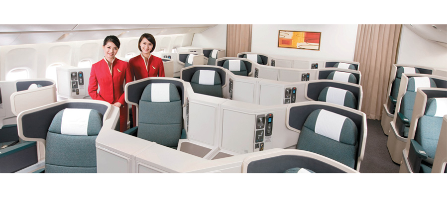 Vol Paris – Hong Kong : l’offre Business de Cathay Pacific 1