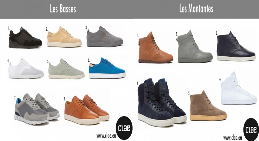 CLAE : Les souliers de l'homme moderne