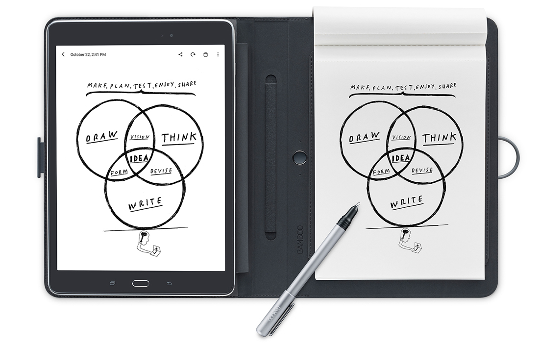 Note Plus smart folio bloc note numérique