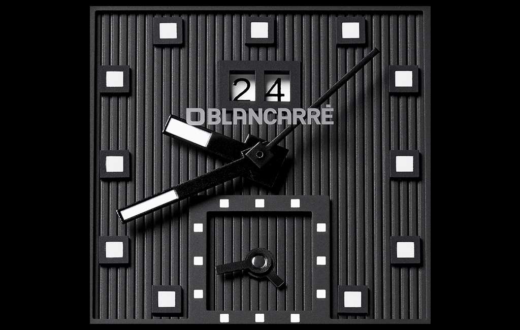 Quatre côtés égaux pour les montres Blancarré