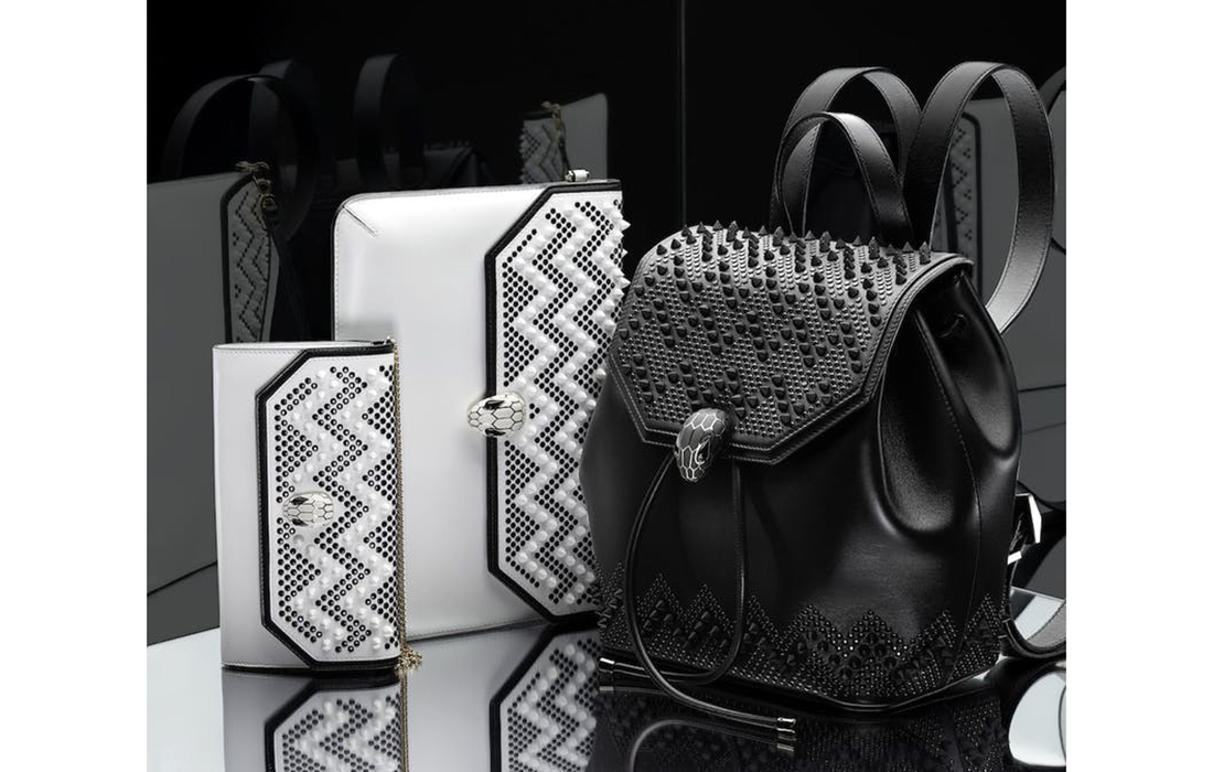 Une nouvelle collection de sacs suite à la collaboration de Bvlgari avec Nicholas Kirkwood