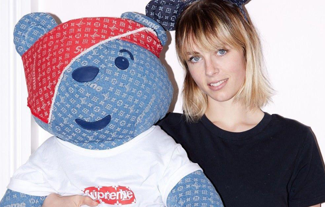 SAINT on X: Supreme/Louis Vuitton one of a kind bear for BBC's Children in  Need charity.   / X