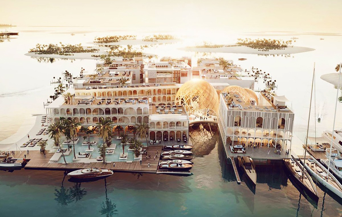 La Venise flottante : la première destination cinq étoiles flottante mondiale