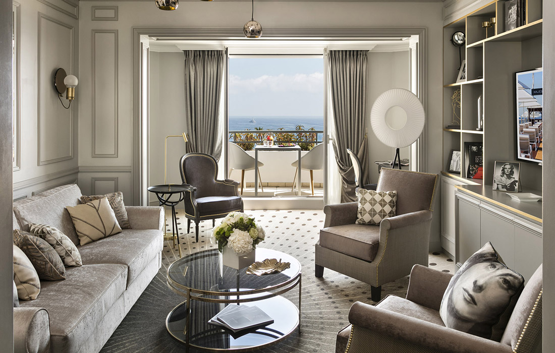 Hôtel Barrière « Le Majestic »  La nouvelle Suite Michèle Morgan