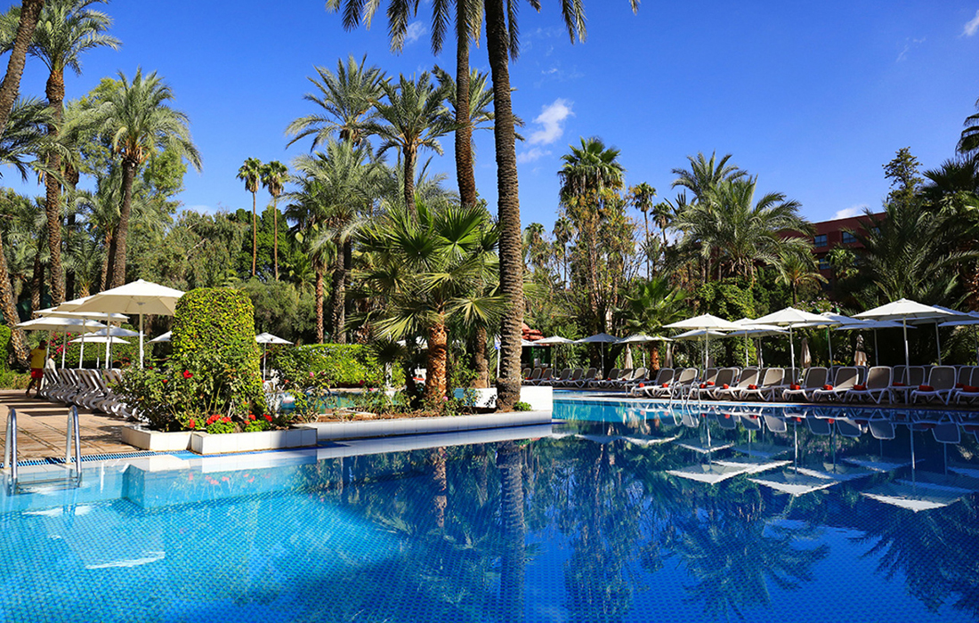 Kenzi Farah Hôtel unit le charme et la modernité au centre de l’Hivernage à Marrakech