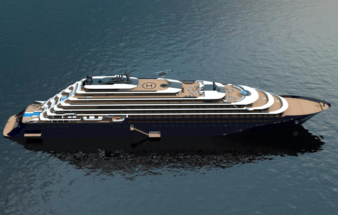 Les #yachts de luxe du groupe hôtelier Ritz-Carlton bientôt en mer
