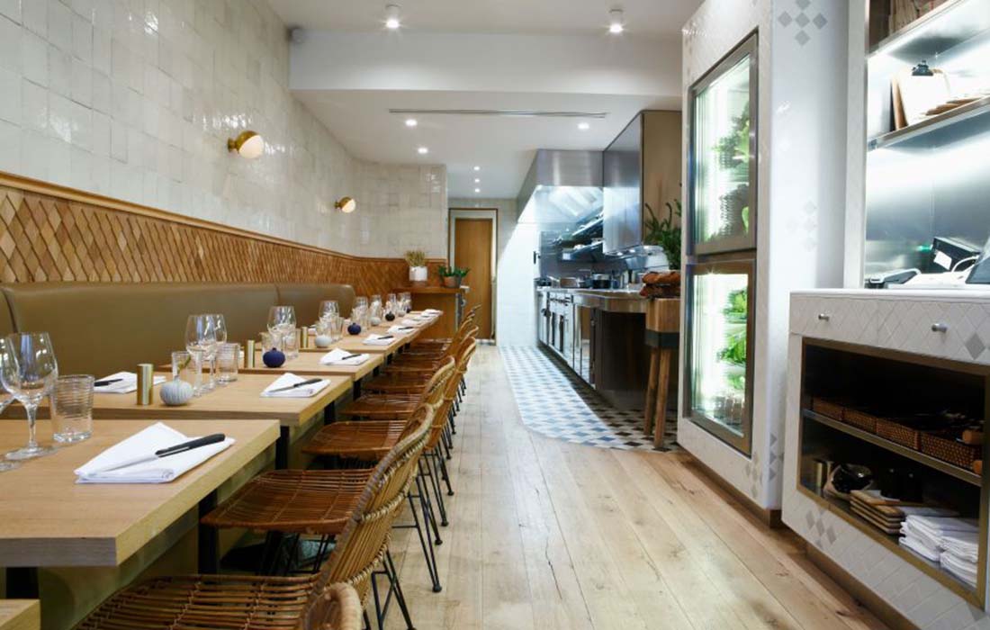 Jean-François Piège, le restaurant a adopté un style 100% green