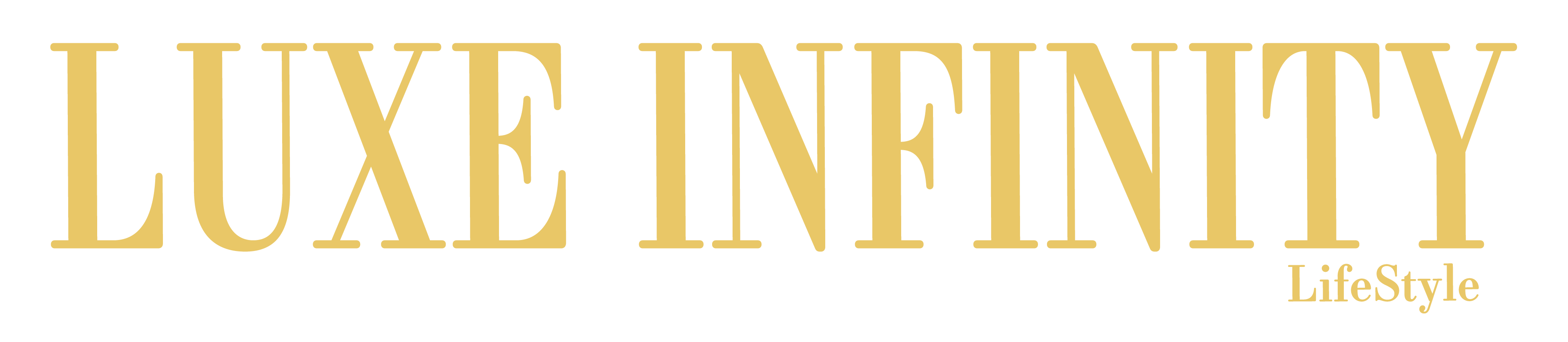 Luxe Infinity Magazines logo