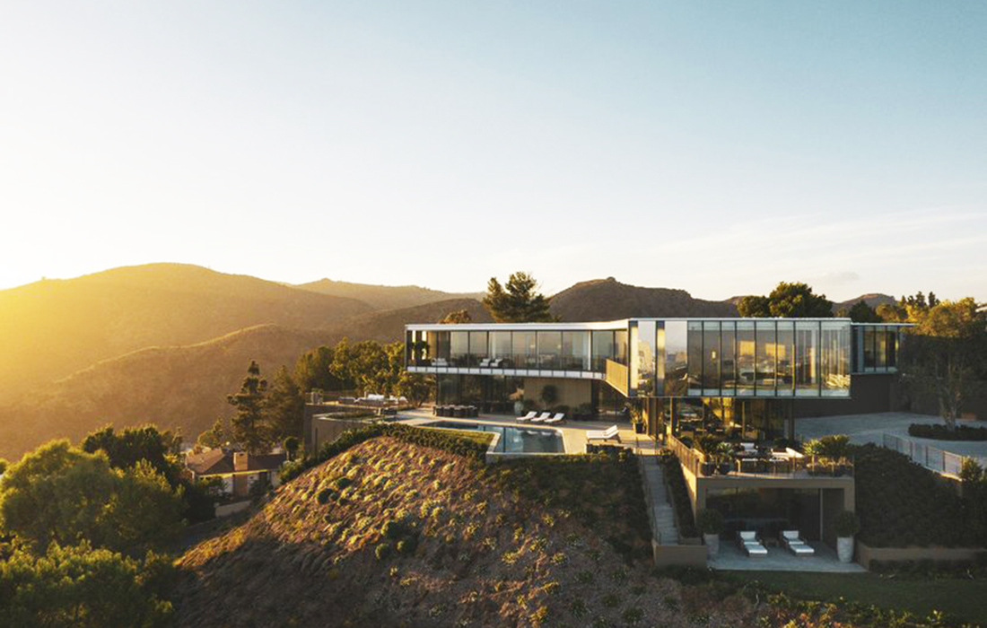 Zoltan Pali : une villa d’exception en Californie, prenant la forme d’une hélice