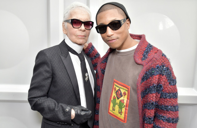 Karl Lagerfeld et Pharell Williams chanel