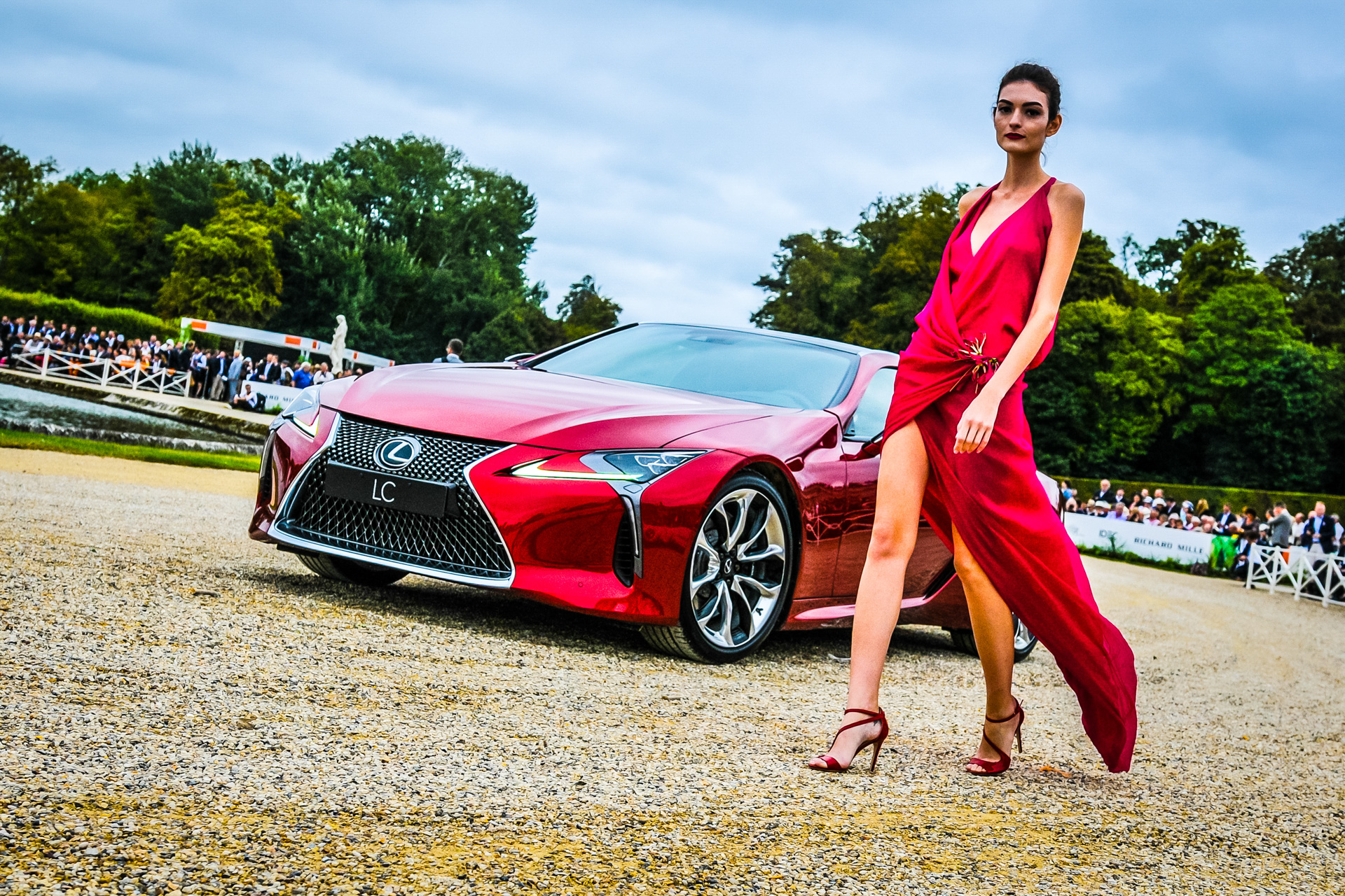 La marque Lexus, elle aussi partenaire chantilly