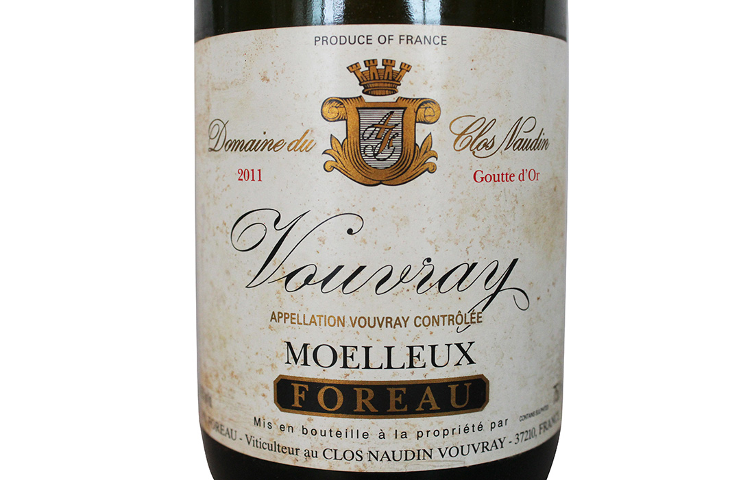 Vouvray Domaine du Clos Naudin Goutte d'Or 2011 2