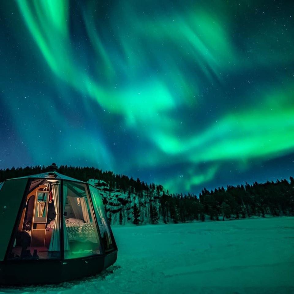 North Pole Igloos Hotel : une ambiance chaleureuse et luxueuse au Pôle Nord 