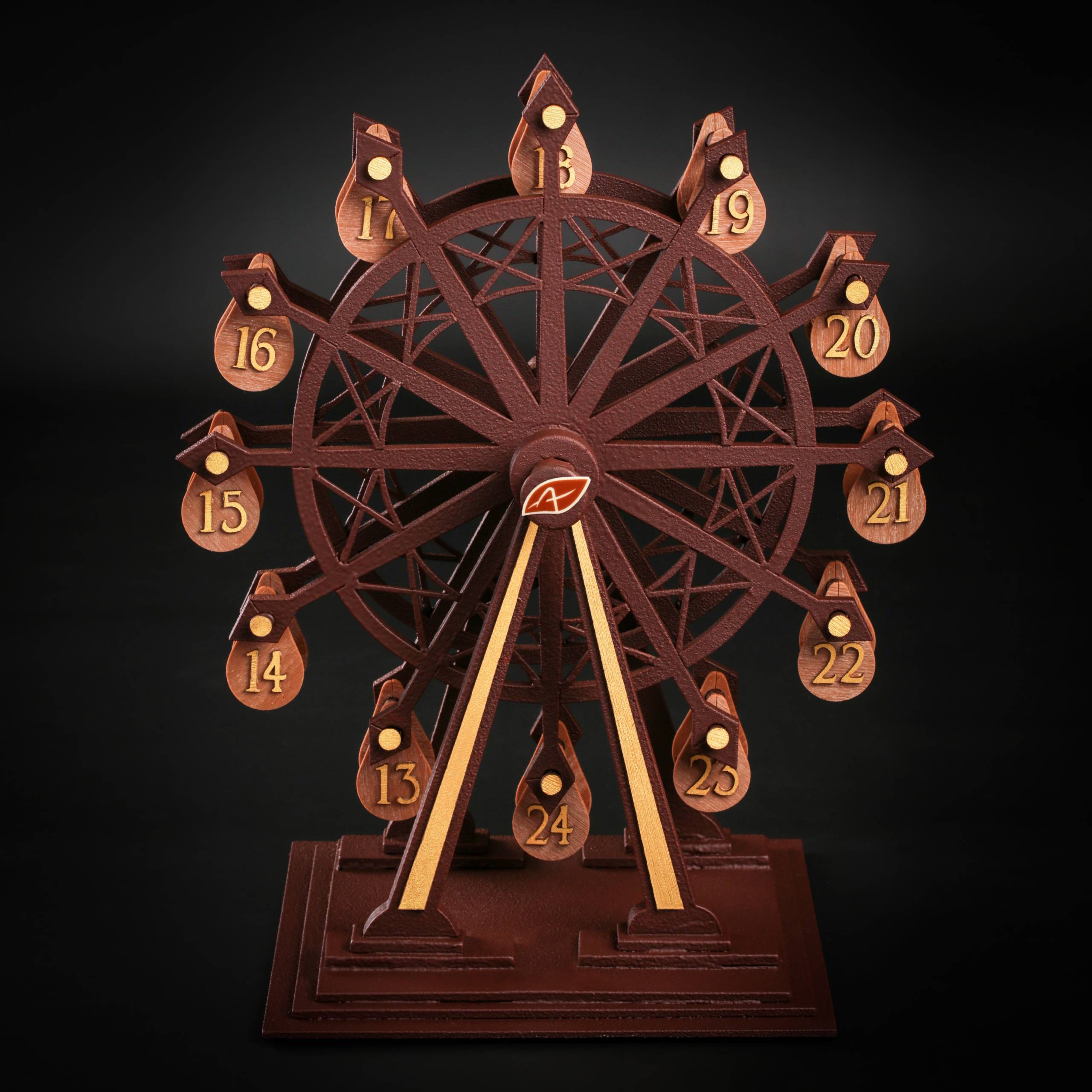 La grande roue de l’Avent : un concept original du calendrier de l’Avent par Patrick Agnellet