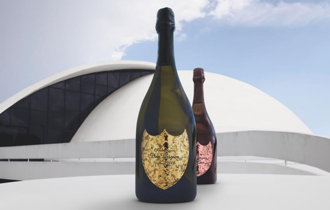 Dom Pérignon ouvre un pop-up store en collaboration avec Caviar Kaspia et la maison Guerlain