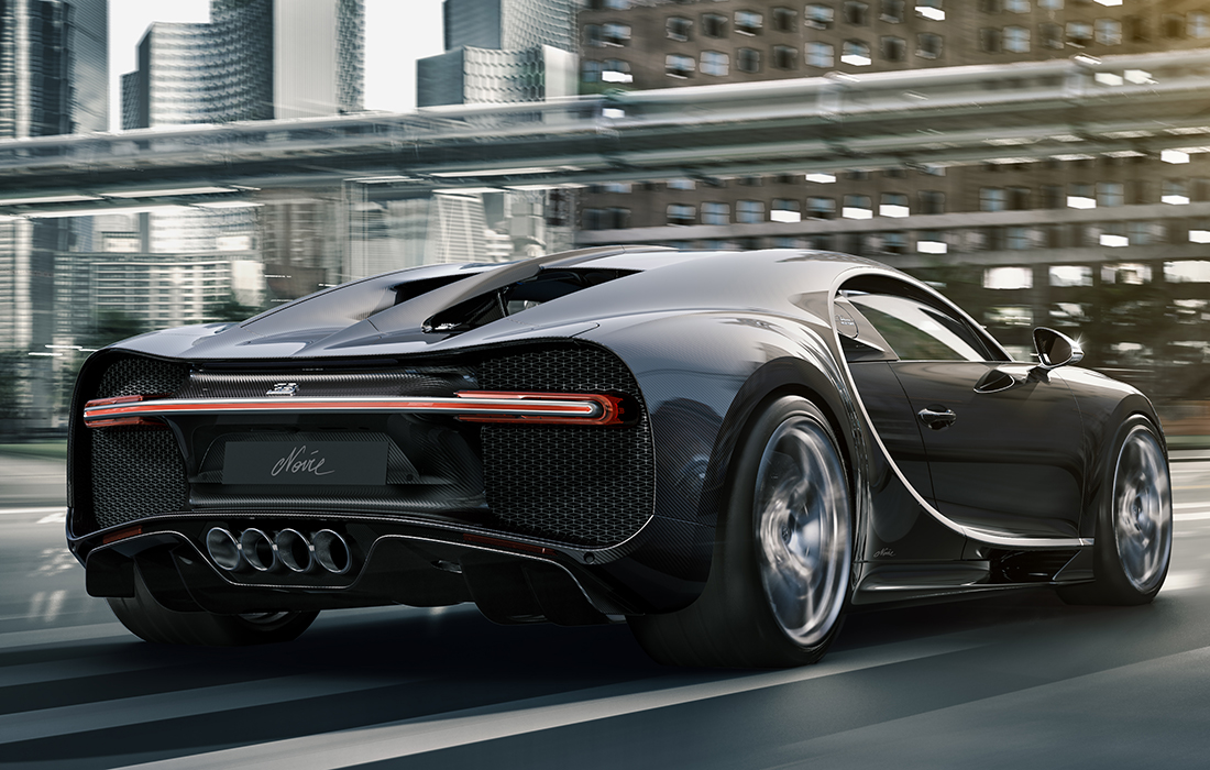 Bugatti signe la « Chiron Noire » : un modèle hors-série exclusif