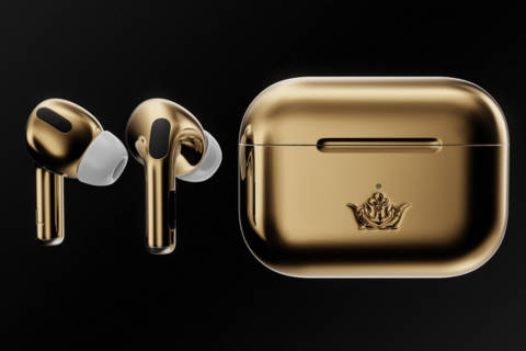 La griffe Caviar et la marque à la pomme s’associe pour dévoiler une Gold Edition des écouteurs Apple