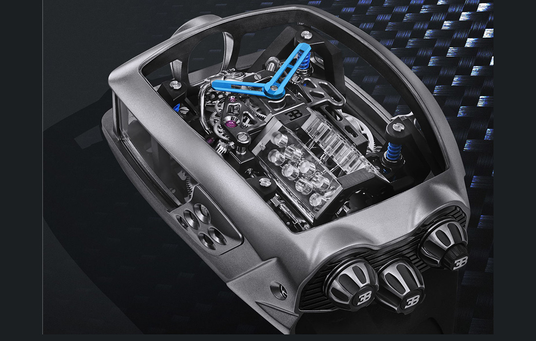 Une montre Jacob & Co en l’honneur de la Bugatti Chiron