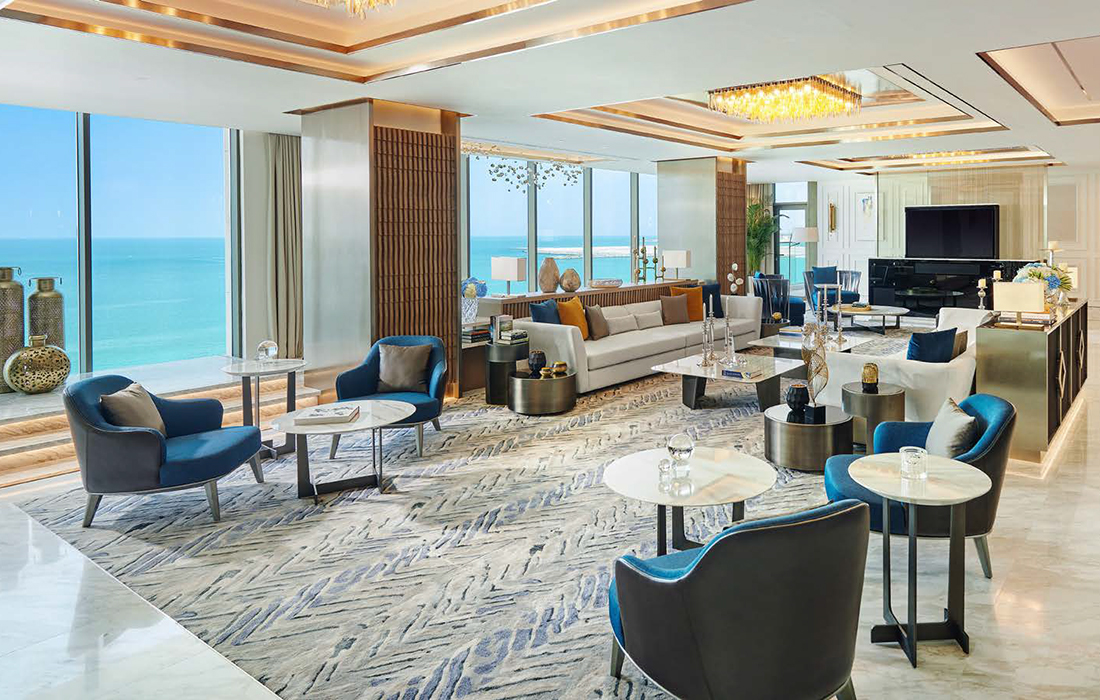 Le Mandarin Oriental Jumeira : la Suite Penthouse Royale, une des plus luxueuses de Dubaï