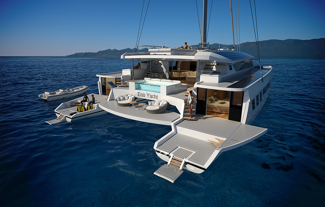 The Eco Yacht : navire de luxe écologique de Marc Pajot