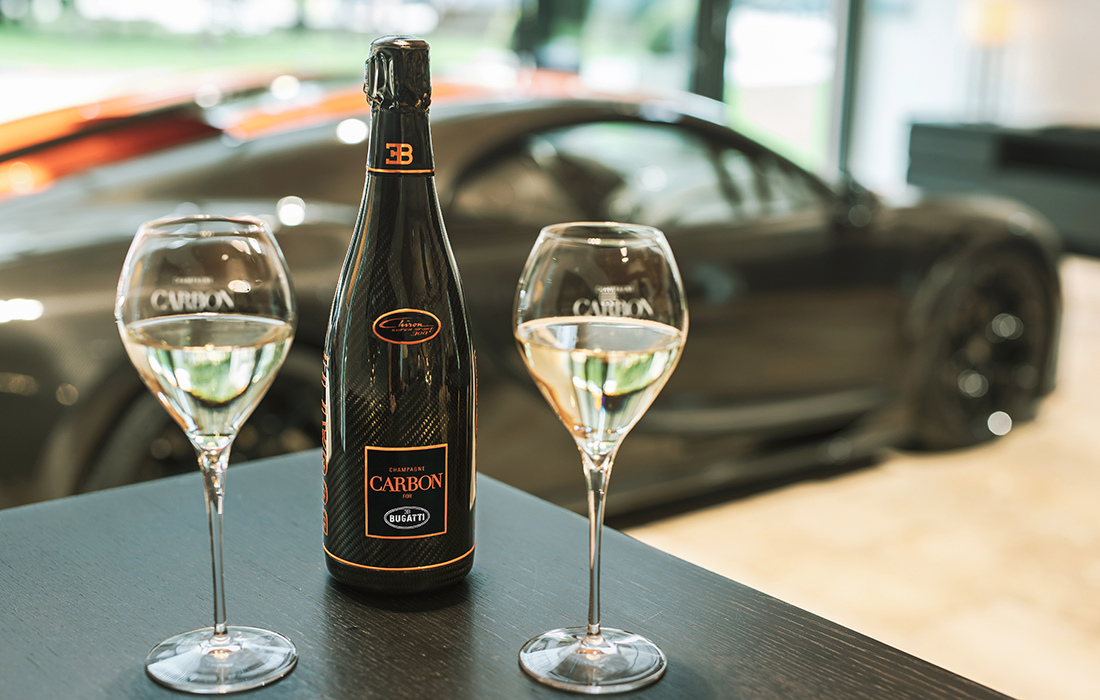La Cuvée de Champagne Carbon, Bugatti EB.02 Chiron 300+