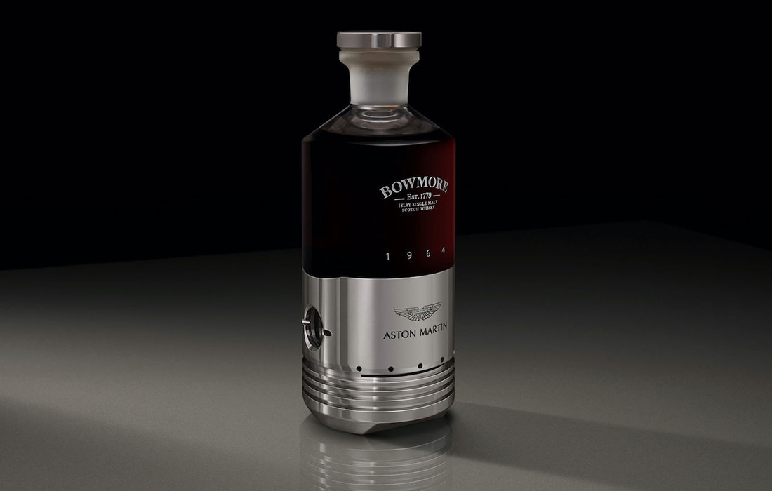 Whisky Bowmore se rapproche de Aston Martin pour proposer un spiritueux exclusif