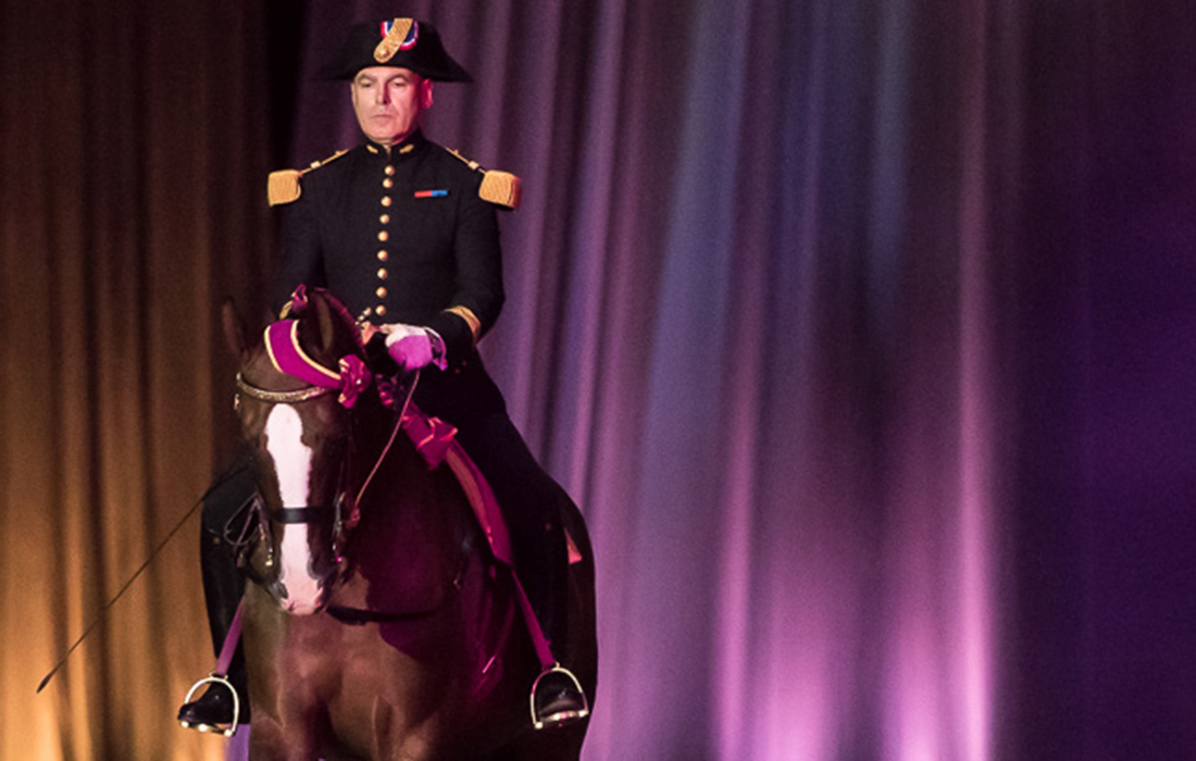 Le colonel Patrick Teisserenc écuyer en chef du cadre Noir