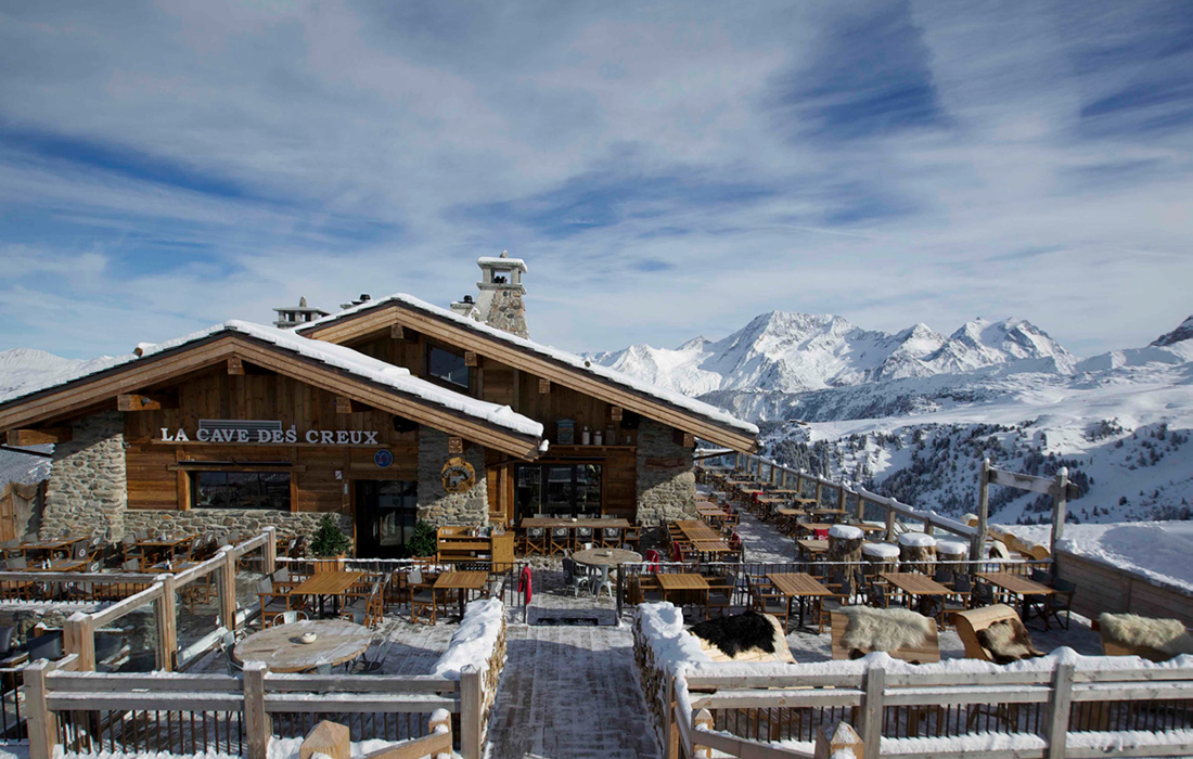 Courchevel: Il est recommandé de monter à la cave