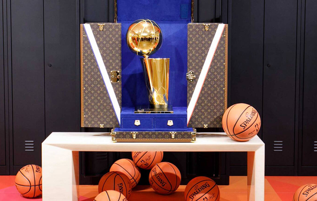 The LA Lakers' NBA Championship Trophy Came in a Louis Vuitton