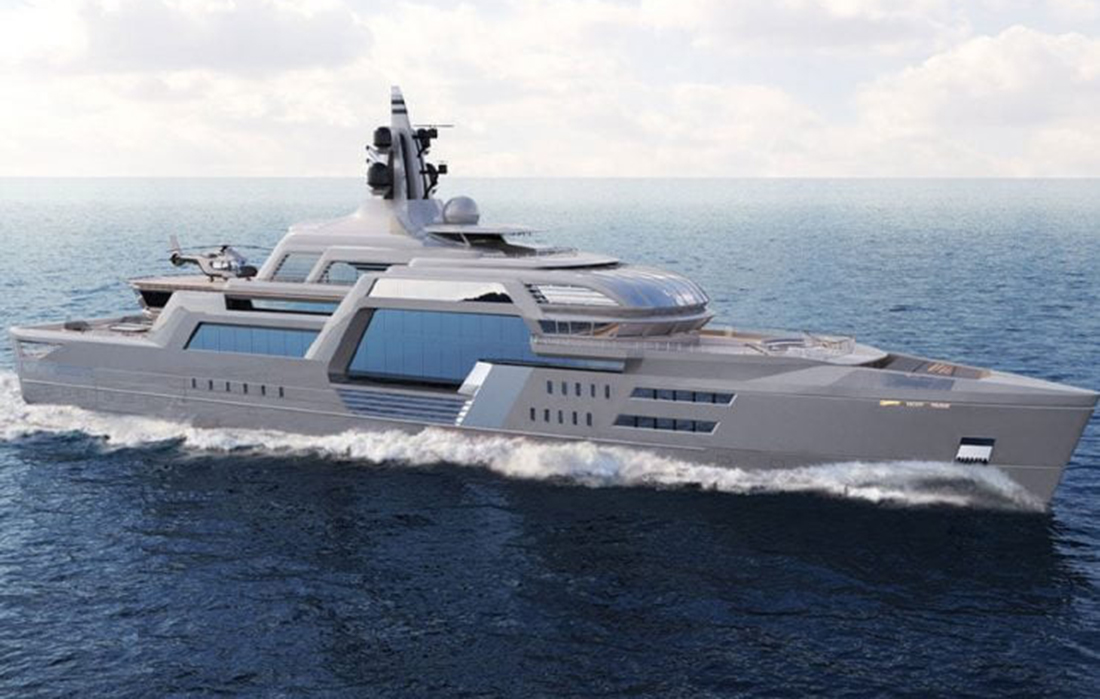 Theodoros Fotiadis Stormbreaker : un yacht de luxe au design atypique