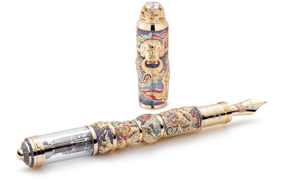 Montblanc rend hommage à la Grande Muraille de Chine avec son nouveau stylo artistique vendu à 2 millions de dollars