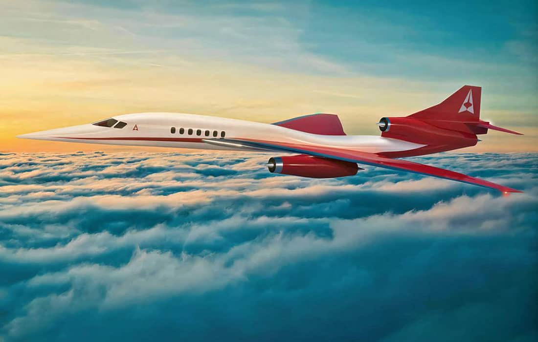 Aerion AS3 : l’avion supersonique pour se déplacer de Londres à New York en moins d’une heure