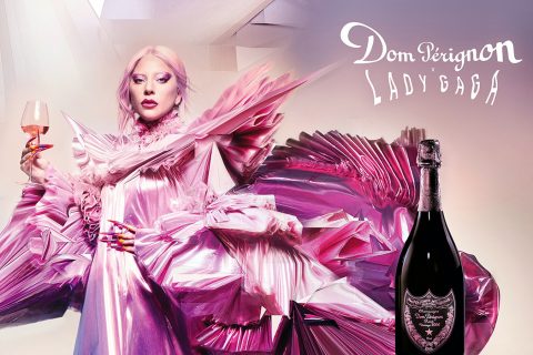 La grande marque française de spiritueux Moët & Chandon collabore avec Lady Gaga