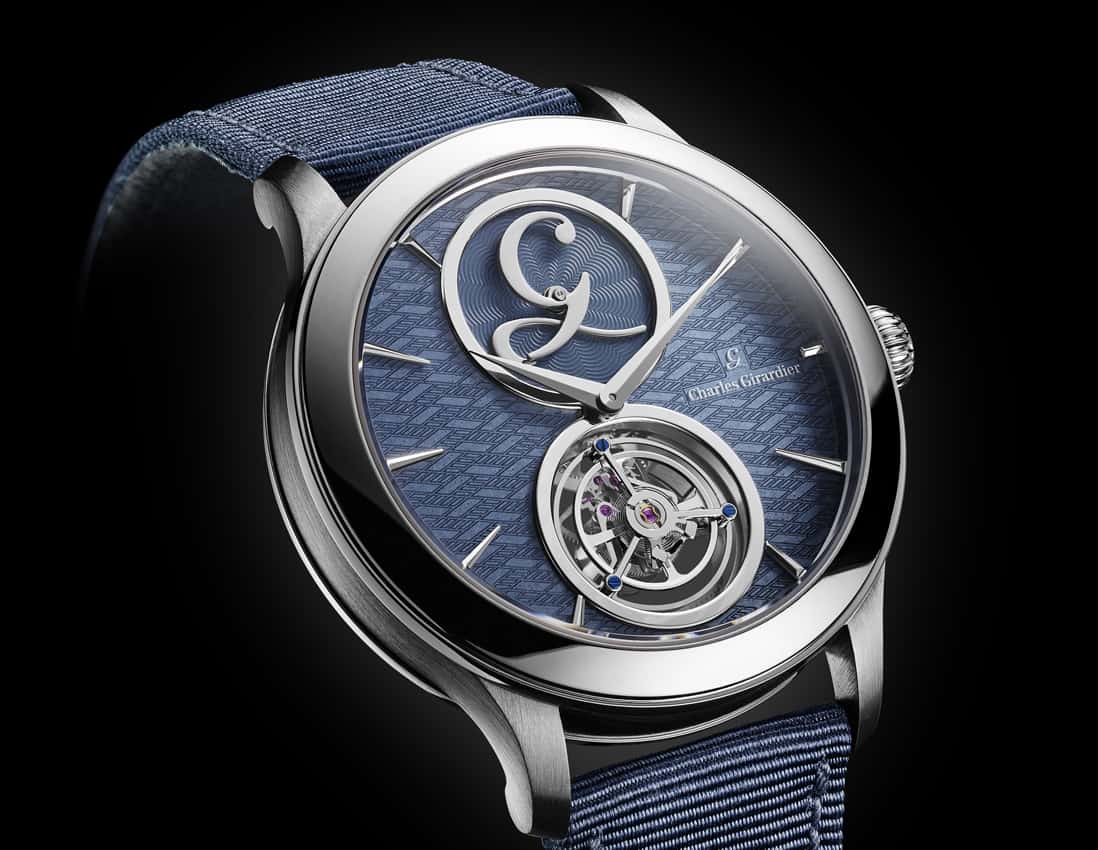 1809 Cobalt Blue 41 mm par Charles Girardier