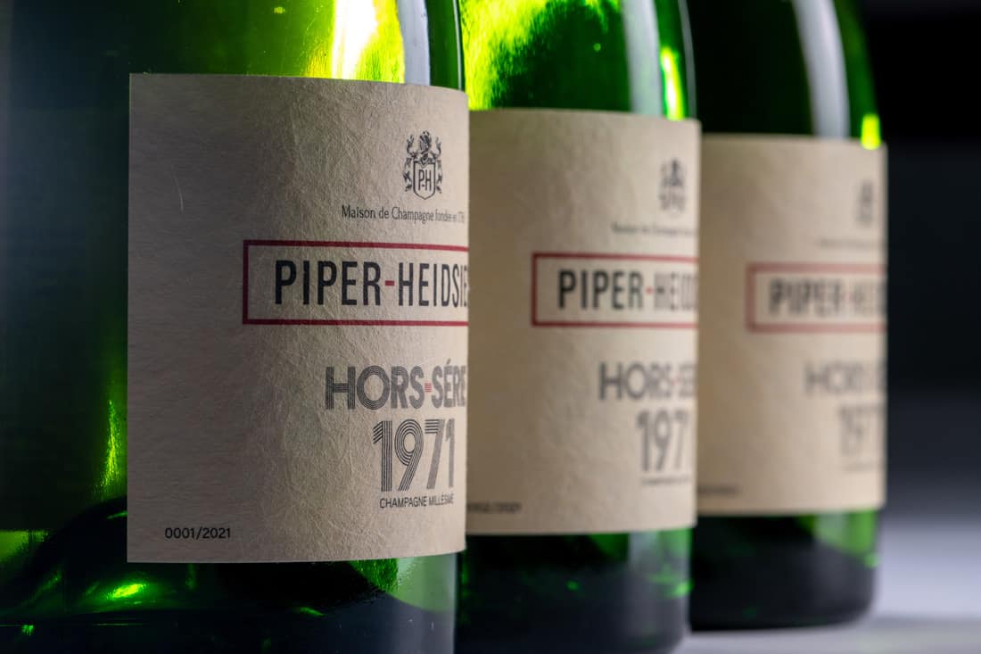 Hors-Série 1971, champagne millésimé de Piper-Heidsieck