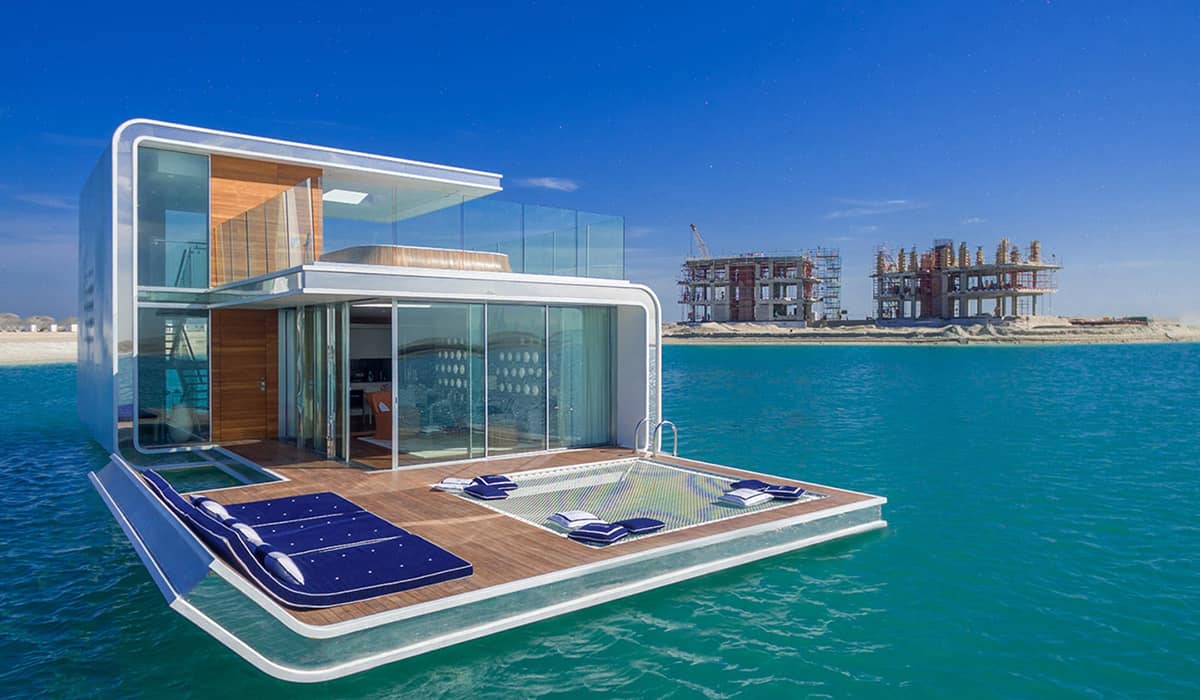 Les villas Floating Seahorse de Dubaï : une expérience de luxe sous et sur l’eau