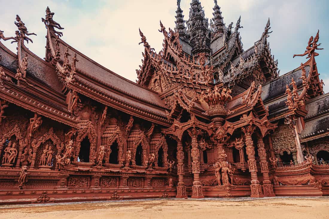 Le Sanctuaire de la Vérité témoigne de l’art thaïlandais