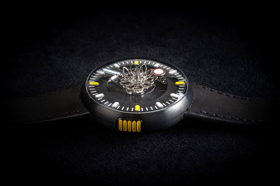 La Tourbillon Lotus, collaboration intense de Kross Studio et d’Alain Silberstein