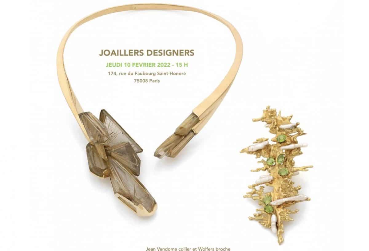 Joailliers Designers, une adjudication organisée par ARP