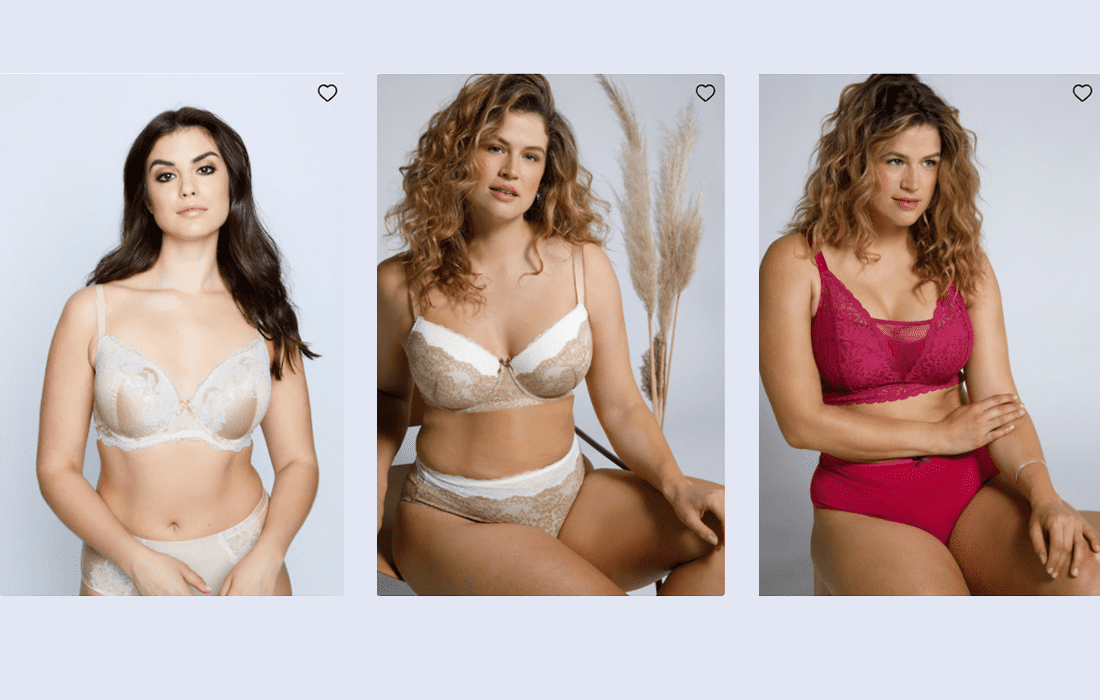 Lumière sur les lingerie raffinées pour femmes rondes