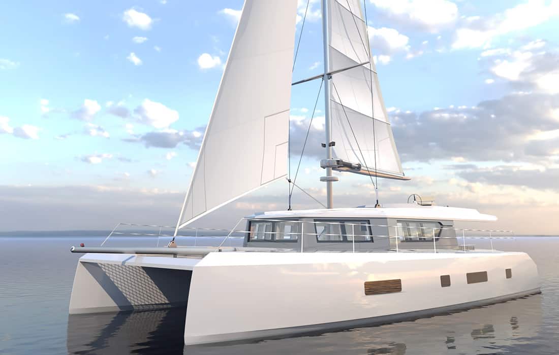 Le CK 70 de Squalt Marine, un catamaran de croisière hauturière