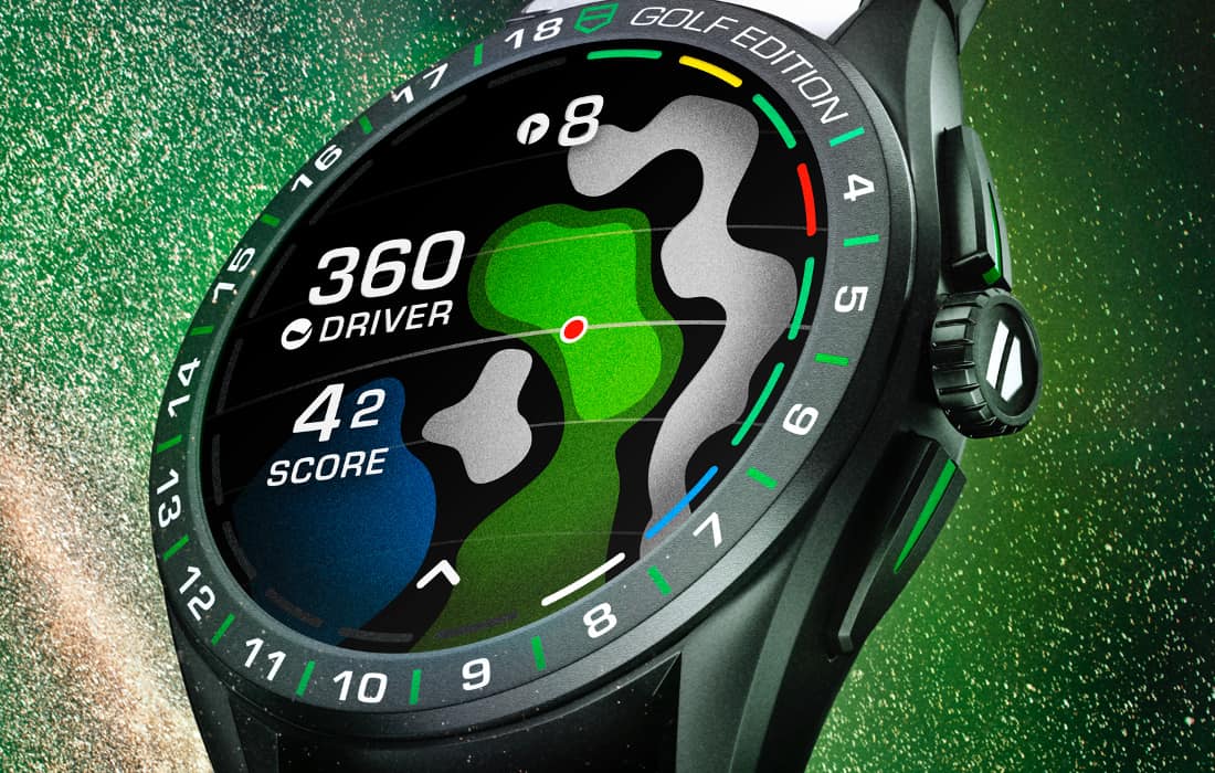 La nouvelle TAG Heuer Connected Calibre E4 – Golf Edition