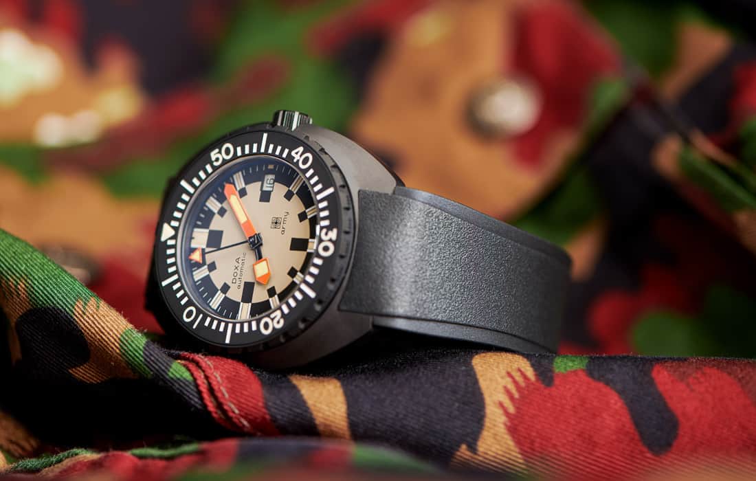 Doxa Army Watches Of Switzerland Edition, une édition limitée excentrique répondant à l’appel du devoir