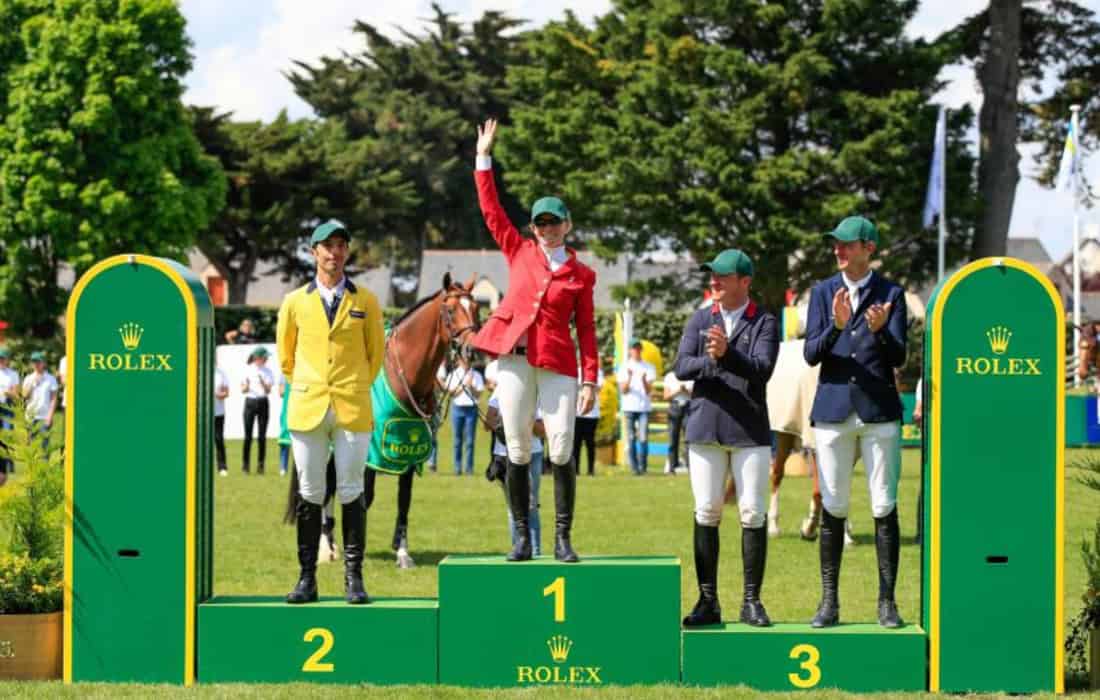 Grand Prix Rolex – Ville de La Baule… victoire de la canadienne Beth Underhill avec Dieu Merci Van T&L