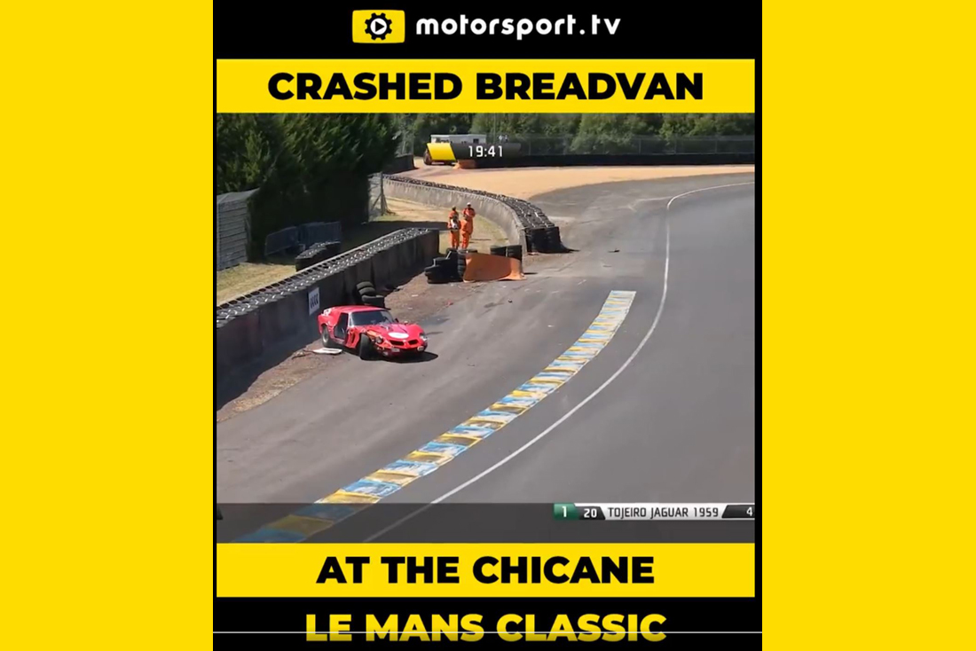 Voiture iconique de plus 30 millions de dollars, La Ferrari 250 GT Breadvan s’est écrasée lors de la course Le Mans Classic