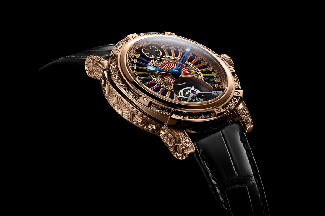 Louis Moinet Only India, une prouesse artisanale complexe et colorée