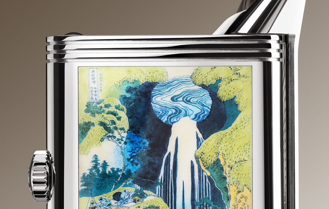 Reverso Tribute Enamel Hokusai Amida Falls par Jaeger-LeCoultre… un hommage princier à la légende de la peinture japonaise