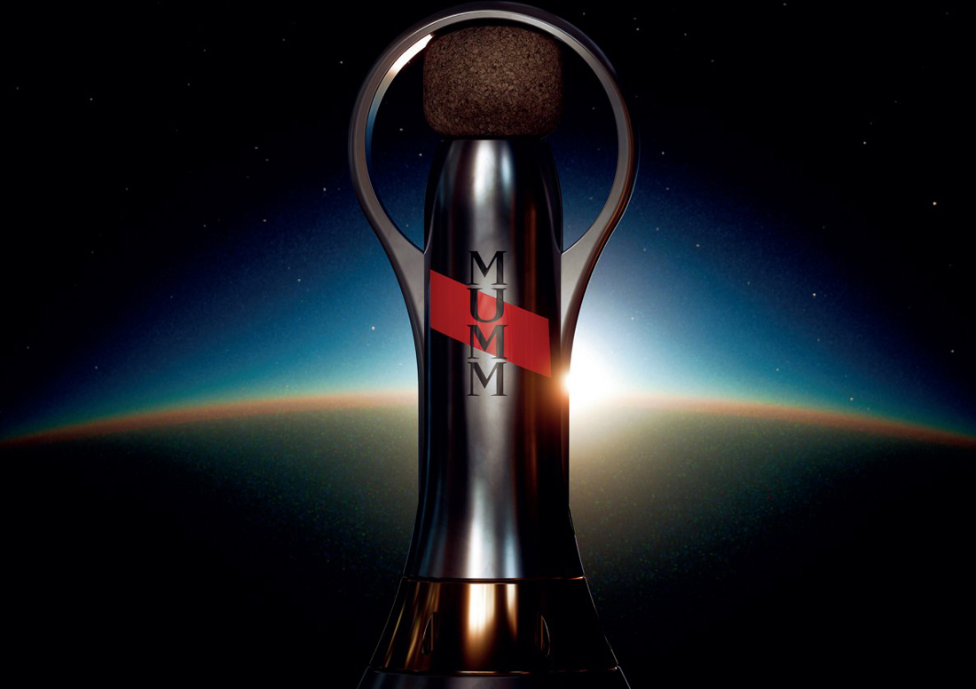 Mumm Cordon Rouge Stellar, le champagne adapté à l’impesanteur*