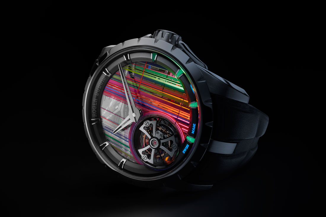 Roger Dubuis Excalibur Liu Wei Monotourbillon Edition Limitée, tel un plongeon dans un puits de lumière et de vie urbaine